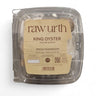 King Oyster fresh mushrooms packaging for sautéing, grilling, or stir-frying, 200 grams.