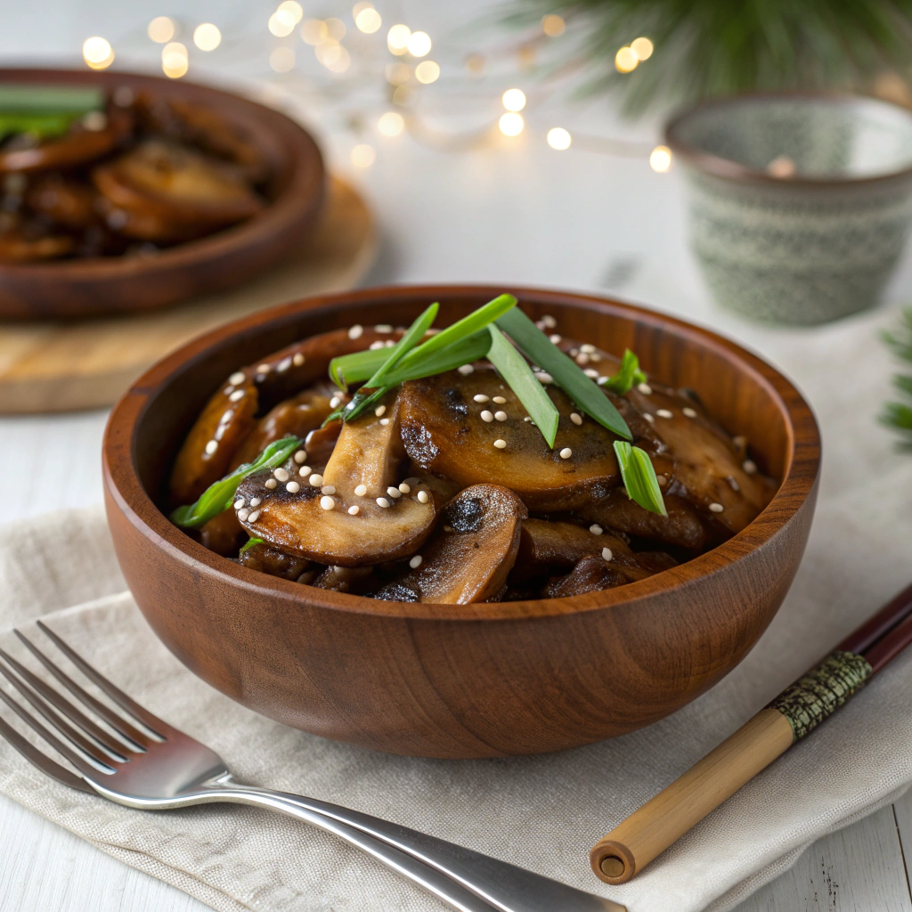 Shiitake Teriyaki Stir-Fry